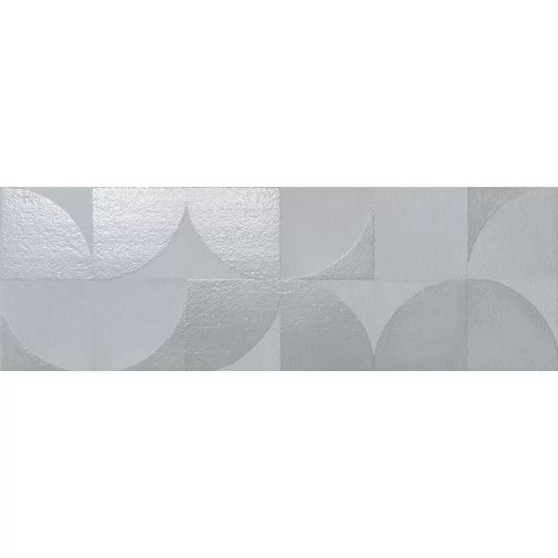 STENSKA PLOŠČICA FAP MAT&MORE 25X75 DECO AZURE SIVOPLAVA
