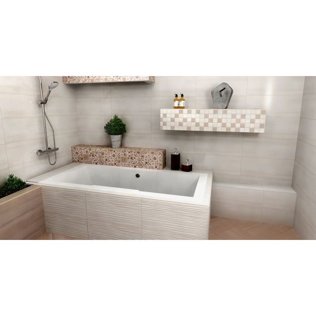 STENSKA PLOŠČICA GORENJE KERAMIKA BLOSSOM B-B-W MOSAIC 1 30X30 DEKOR