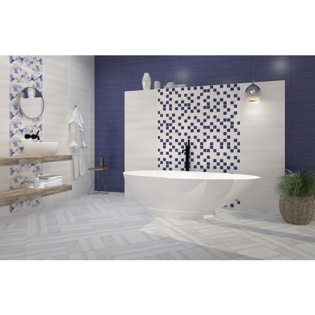 STENSKA PLOŠČICA GORENJE KERAMIKA BLOSSOM W-B-W MOSAIC 1 30X30 DEKOR