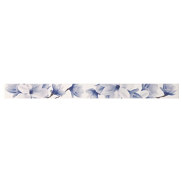 STENSKA PLOŠČICA GORENJE KERAMIKA BLOSSOM WHITE L FLOWER 5X60 BORDURA