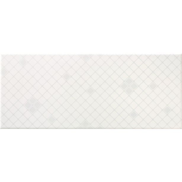 STENSKA PLOŠČICA GORENJE KERAMIKA LUCY WHITE DC MESH 25X60 DEKOR