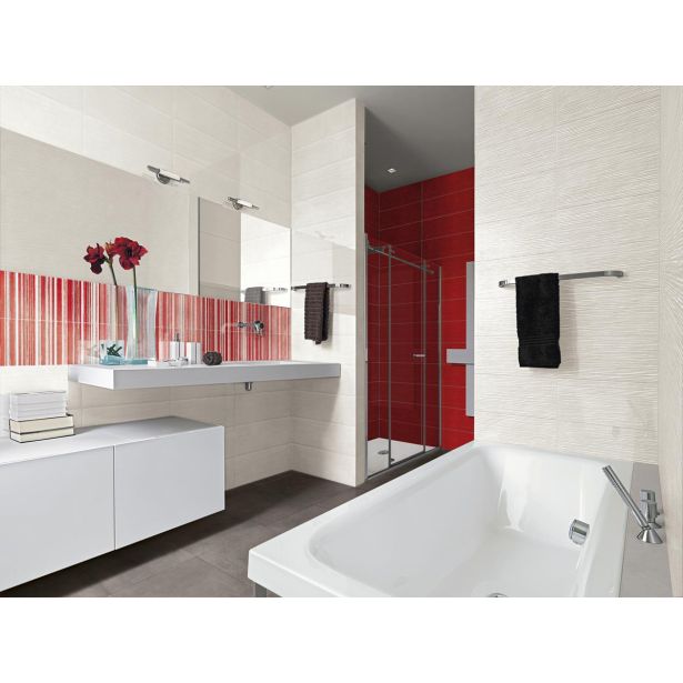 STENSKA PLOŠČICA MARAZZI M4VQ CLOUD RUBY DECORO LINES 20X50 DEKOR