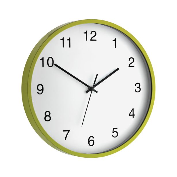 STENSKA URA TFA ZELENA 30 CM