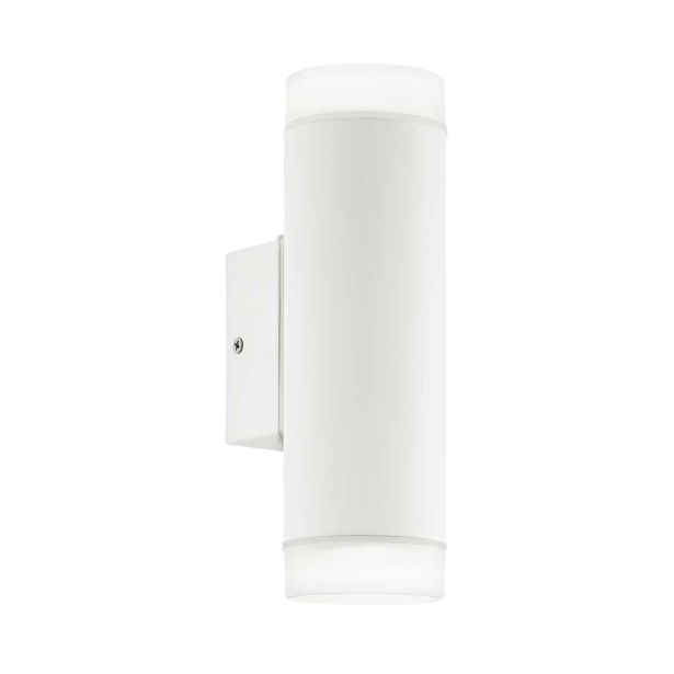 STENSKA VRTNA SVETILKA EGLO RIGA LED 2X5W BELA