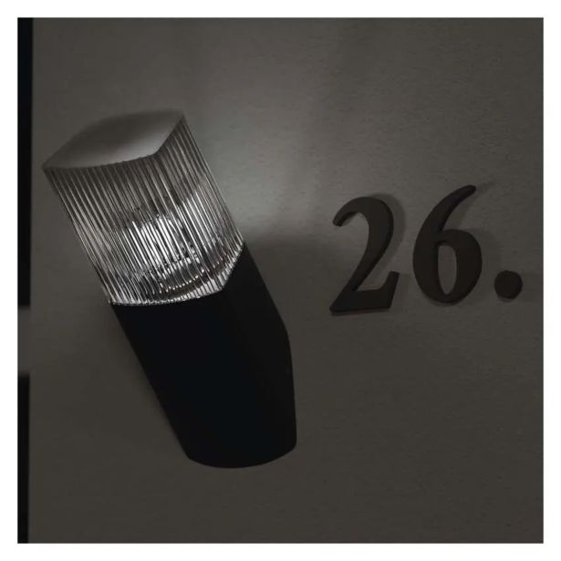STENSKA VRTNA SVETILKA EMOS LANA LED 10.6X8.8X28.6 CM 1XE27 25 W