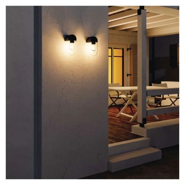 STENSKA VRTNA SVETILKA EMOS LED E27,IP44,MAX 15W WALL MOUNTED