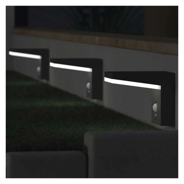 STENSKA VRTNA SVETILKA EMOS LED IP44,SOLAR, WALL MOUNTED