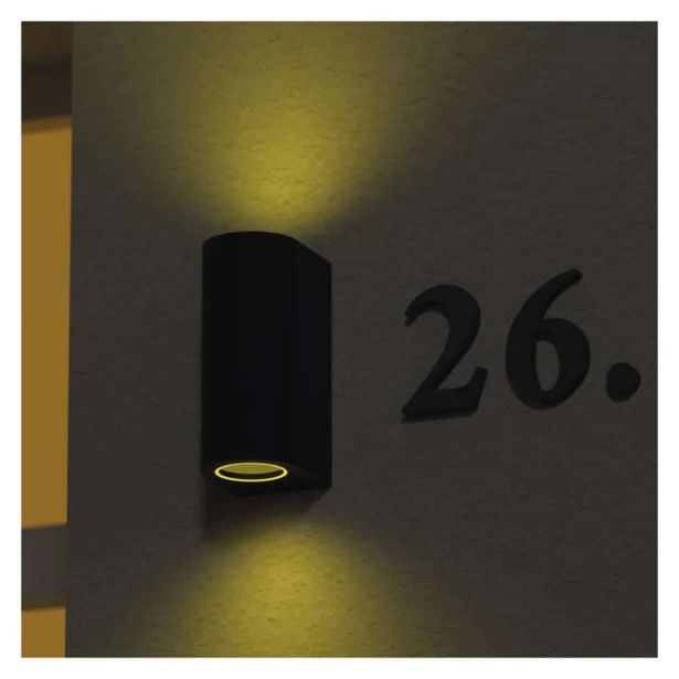STENSKA VRTNA SVETILKA EMOS OCULUS LED 8.8X6.7X15.3 CM 2XGU10 35W