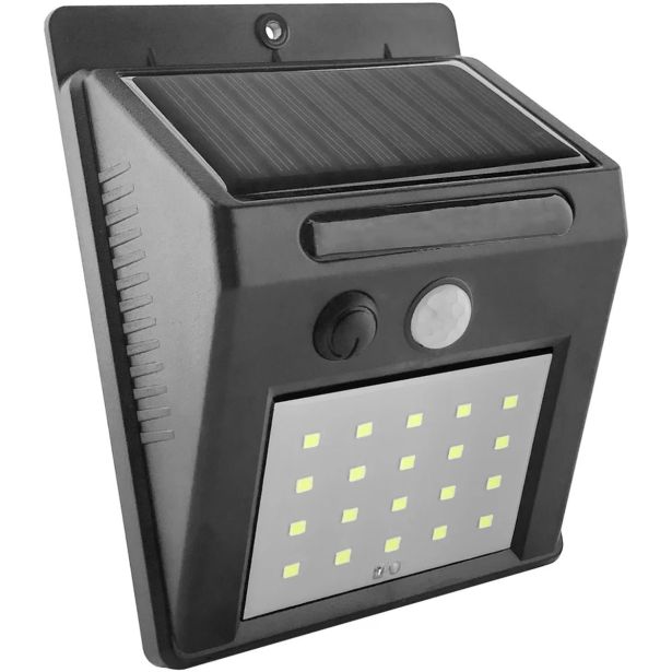 STENSKA VRTNA SVETILKA ENTAC STENSKA SOLARNA SVETILKA 2W S SENZORJEM