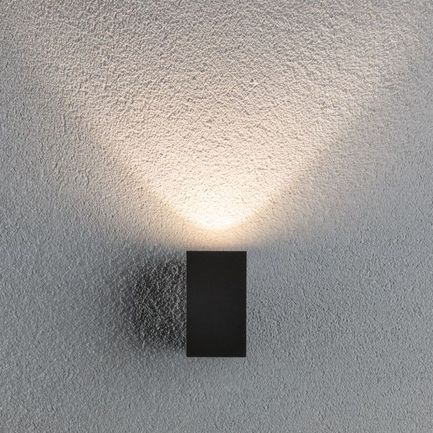STENSKA VRTNA SVETILKA FLAME LED ANTRACIT 1X3.8W WW
