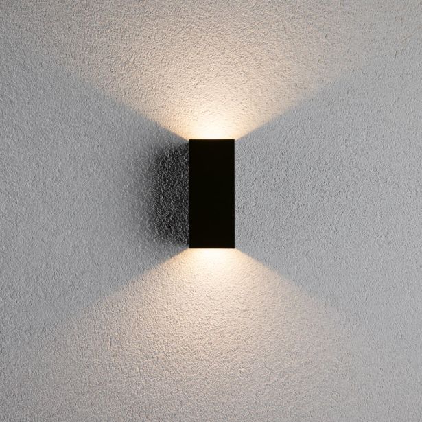 STENSKA VRTNA SVETILKA FLAME LED ANTRACIT 2X2.8W WW