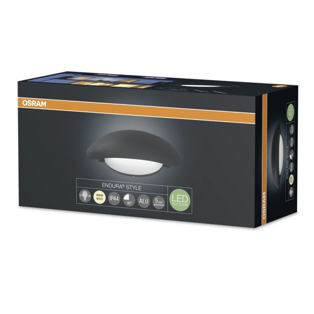 STENSKA VRTNA SVETILKA OSRAM COVER OVAL 12W DG, ENDURA STYLE, LED