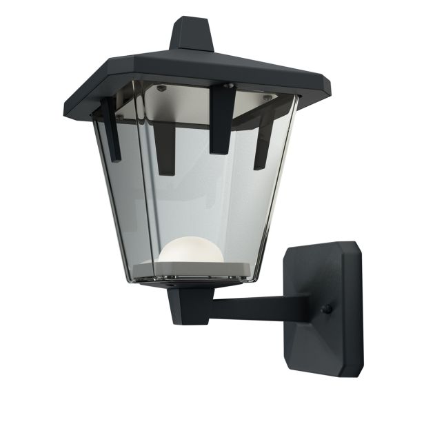 STENSKA VRTNA SVETILKA OSRAM LANTERN CLASSIC UP 10W BK, ENDURA STYLE, LED