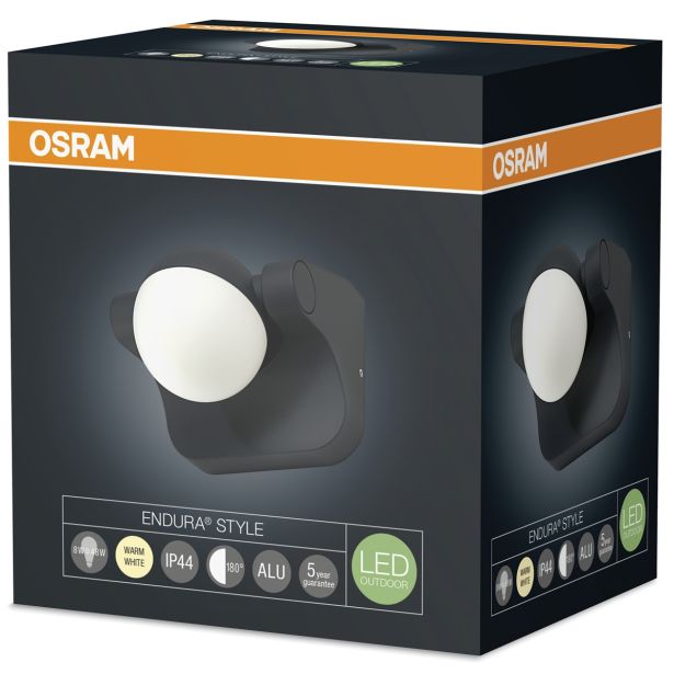 STENSKA VRTNA SVETILKA LEDVANCE SPHERE 8W DG, ENDURA STYLE, LED