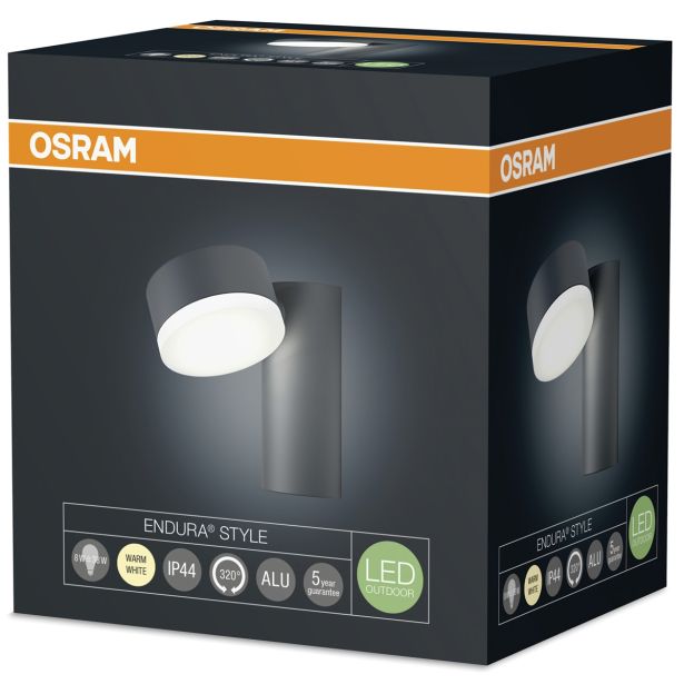 STENSKA VRTNA SVETILKA LEDVANCE SPOT RD 8W DG, ENDURA STYLE, LED