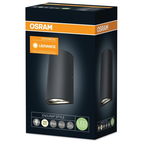 STENSKA VRTNA SVETILKA OSRAM ENDURA STYLE UPDOWN 12W DG