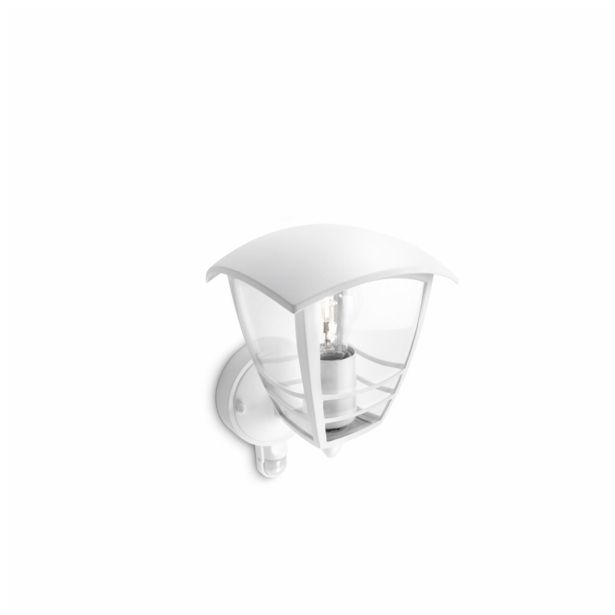 SENZORSKO SVETILO PHILIPS 15388/31/16 CREEK SENZOR 1X60W E27 BELA