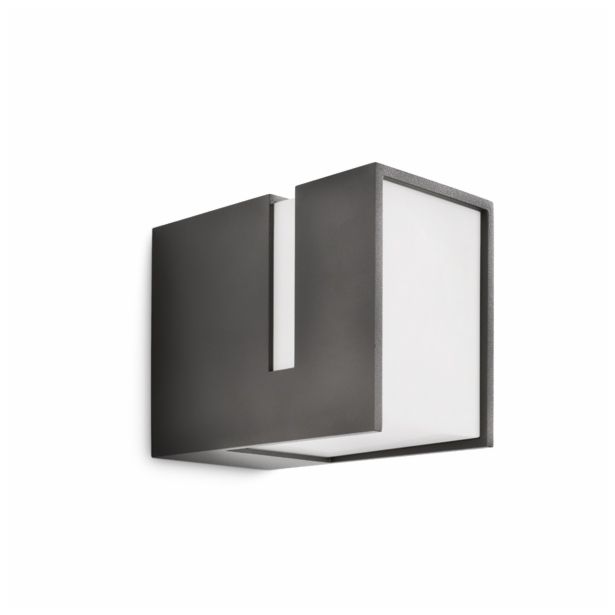 STENSKA VRTNA SVETILKA PHILIPS 16936/93/16 ACRES 1X20W E27 ANTRACIT