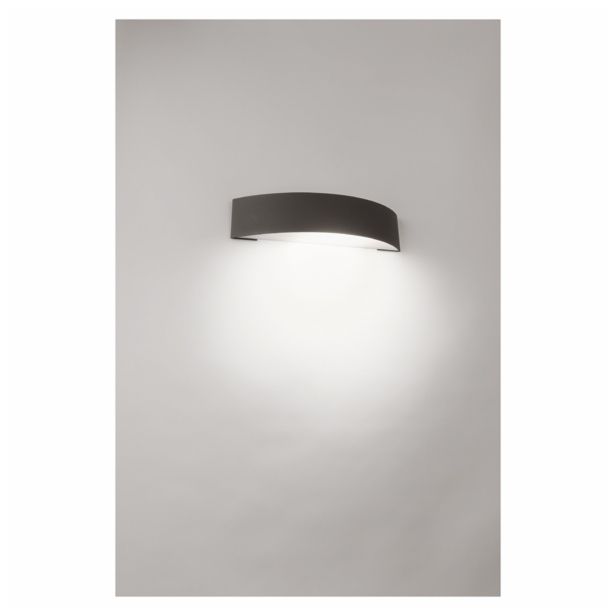 STENSKA VRTNA SVETILKA PHILIPS 17130/93/16 PATCH 1X18W E27 ANTRACIT