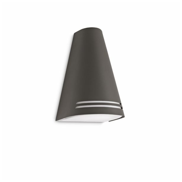 STENSKA VRTNA SVETILKA PHILIPS 17226/93/16 WOODS 1X15W E27 ANTRACIT