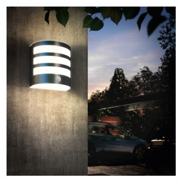 STENSKA VRTNA SVETILKA PHILIPS CALGARY 1X3.5W INOX, LED