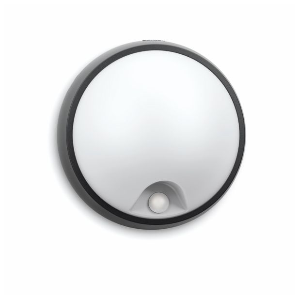 STENSKA VRTNA SVETILKA PHILIPS EAGLE 1X3.5W ČRNA, LED