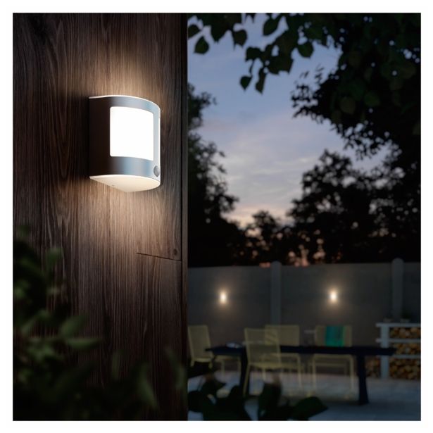 LED ZUNANJA STENSKA SVETILKA PARROT 3W SENZOR