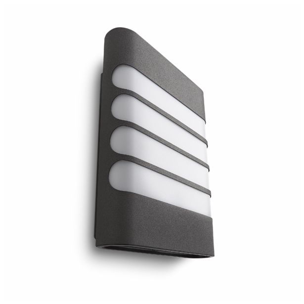 STENSKA VRTNA SVETILKA PHILIPS RACCOON 1X3W ANTRACIT, LED