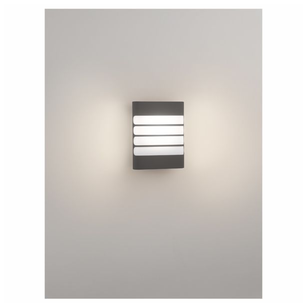 STENSKA VRTNA SVETILKA PHILIPS RACCOON 1X3W ANTRACIT, LED