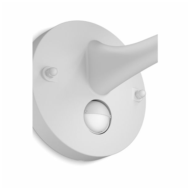 STENSKA VRTNA SVETILKA PHILIPS ROBIN 1X4.5W LED BELA S SENZORJEM