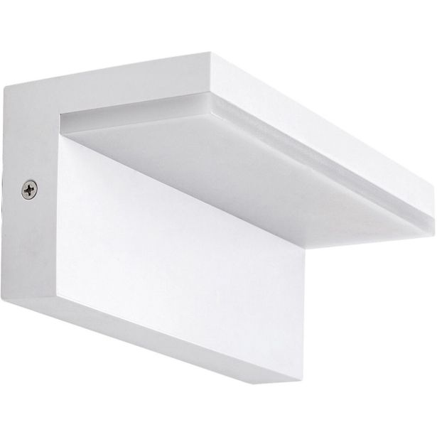 STENSKA VRTNA SVETILKA RABALUX ZARAGOZA 10W L21CM BELA