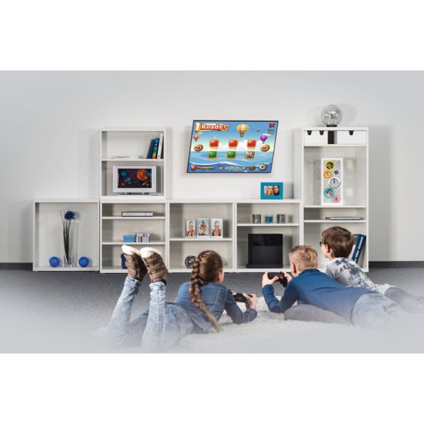 STENSKI NOSILEC ZA TV, NAGIBEN, 122 CM (48") DO 25 KG, RAZMIK MED STENO 2,9 CM