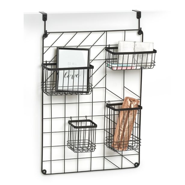 KUHINJSKO DRŽALO ZELLER PRESENT STENSKI ORGANIZATOR 5/1 METAL ČRNI