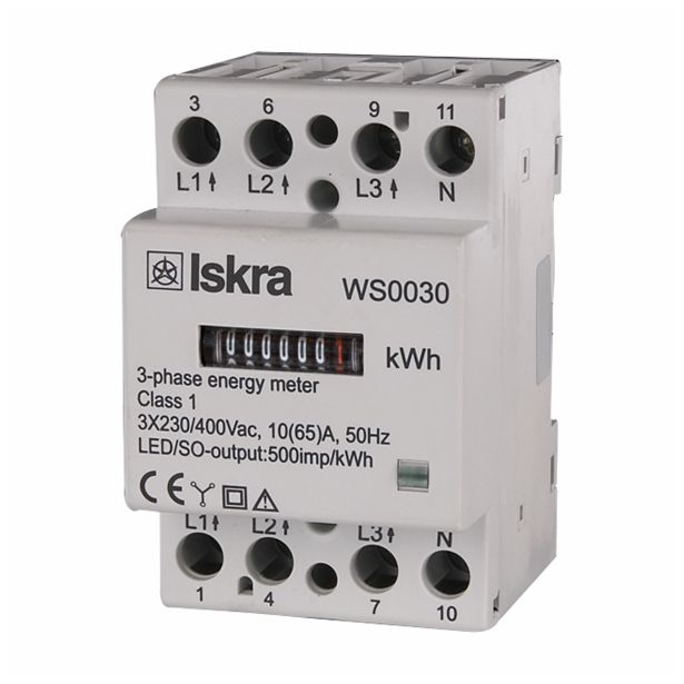 ŠTEVEC ELEKTR. ENERGIJE ISKRA-MIS INSTRUMENTI WS0030 3X230/400V 65A MAX