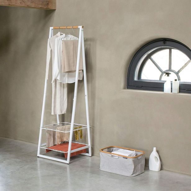 STOJALO BRABANTIA ZA OBLAČILA LINN MALO BELO