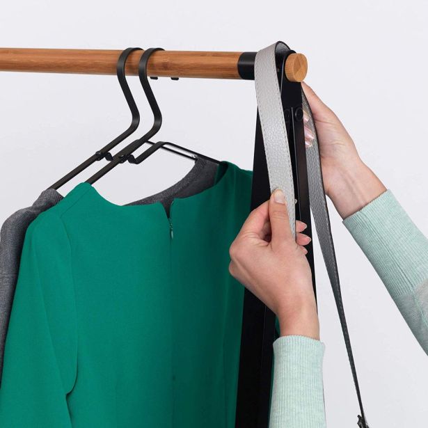 STOJALO BRABANTIA ZA OBLAČILA LINN MALO ČRNO