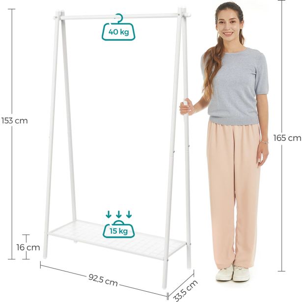 STOJALO SONGMICS ZA OBLAČILA HSR023W01