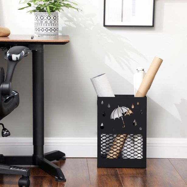 STOJALO ZA DEŽNIKE SONGMICS KOVINSKO PRAVOKOTNO LUC004B01