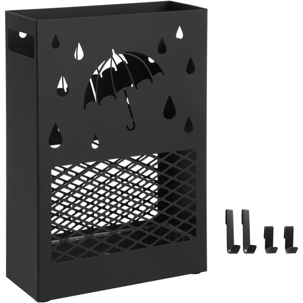 STOJALO ZA DEŽNIKE SONGMICS KOVINSKO PRAVOKOTNO LUC004B01