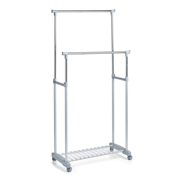 STOJALO ZELLER PRESENT ZA OBLEKE NA KOLESIH DVOJNO