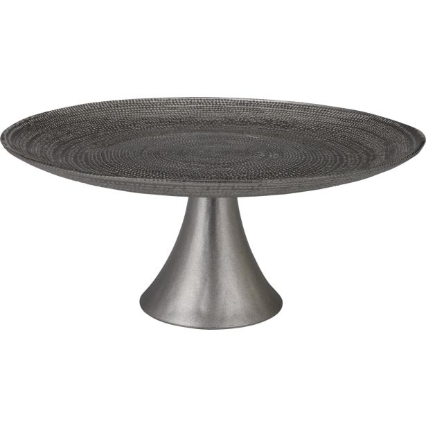 PRIBOR ZA SERVIRANJE EH STOJALO ZA PECIVO, SIVE BARVE FI 28 CM