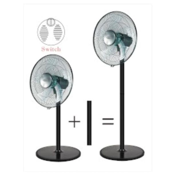 STOJEČI VENTILATOR BECOOL BC40STTI2202 40 CM ČRN