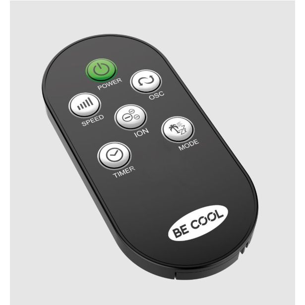 STOJEČI VENTILATOR BECOOL INVERTER MOTOR, 102 CM, 25W