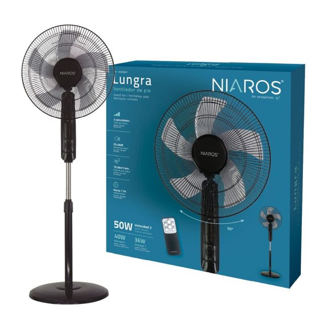 STOJEČI VENTILATOR GSC NIAROS 43CM 50W