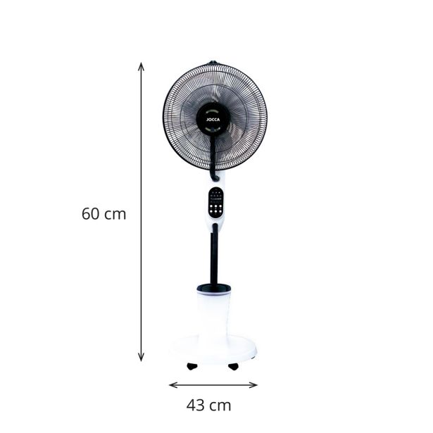STOJEČI VENTILATOR JOCCA Z VODNIM RAZPRŠILOM 2335