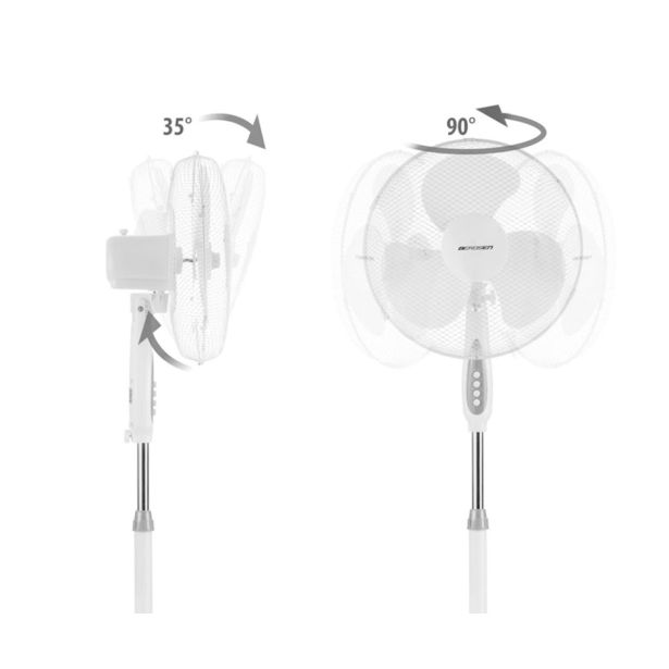 STOJEČI VENTILATOR PLATINET PSF1616 16" (41CM) BEL