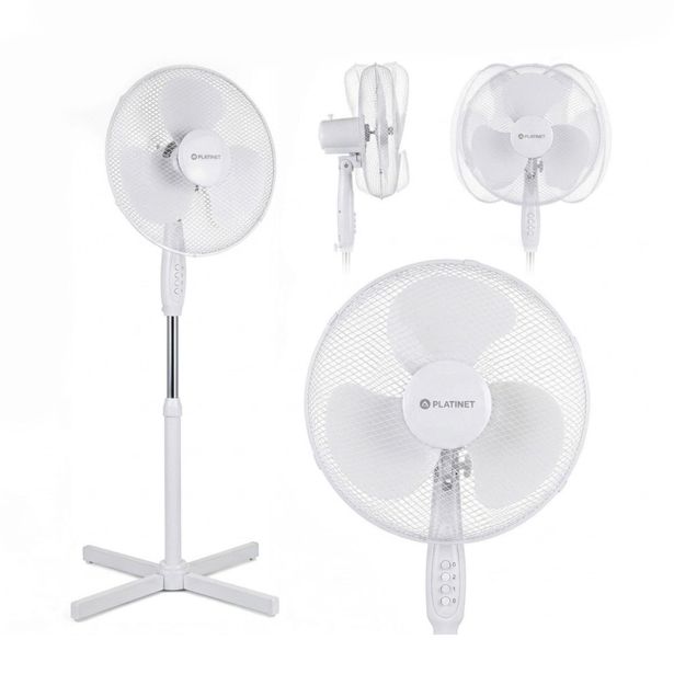 STOJEČI VENTILATOR PLATINET PSF1616 16" (41CM) BEL