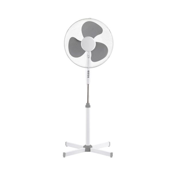 STOJEČI VENTILATOR PLATINET PSF1616 16" (41CM) BELO-SIV
