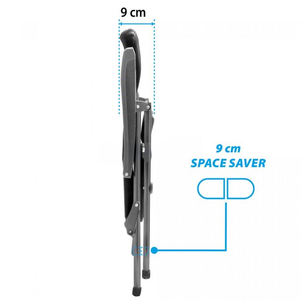 STOL ZA KAMPIRANJE BRUNNER SKYE 3D COMPACT ČRN