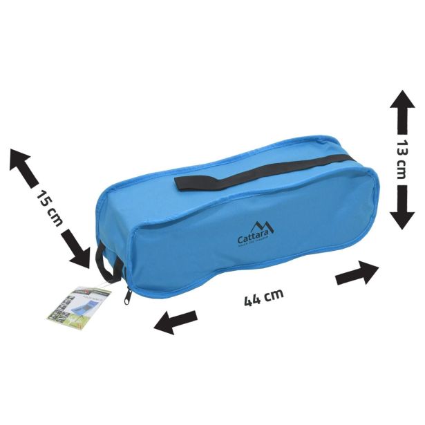 STOL ZA KAMPIRANJE CATTARA FOLDI MAX III 58X105X35CM ZLOŽLJIV